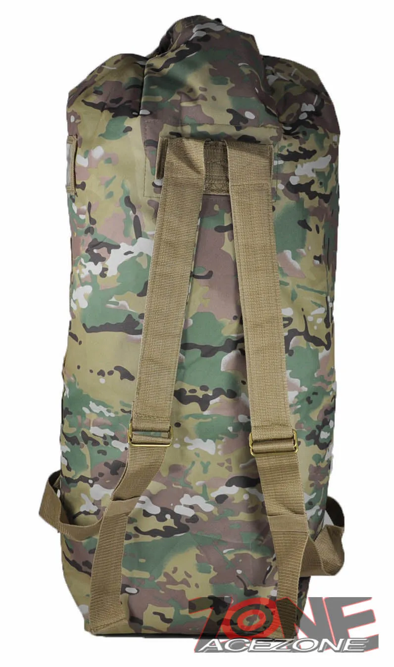 TACTICAL MILITARY DUFFLE BAG OUTDOOR TRAVEL 36" NEXPAK USA MDP136 MULTI CAMO