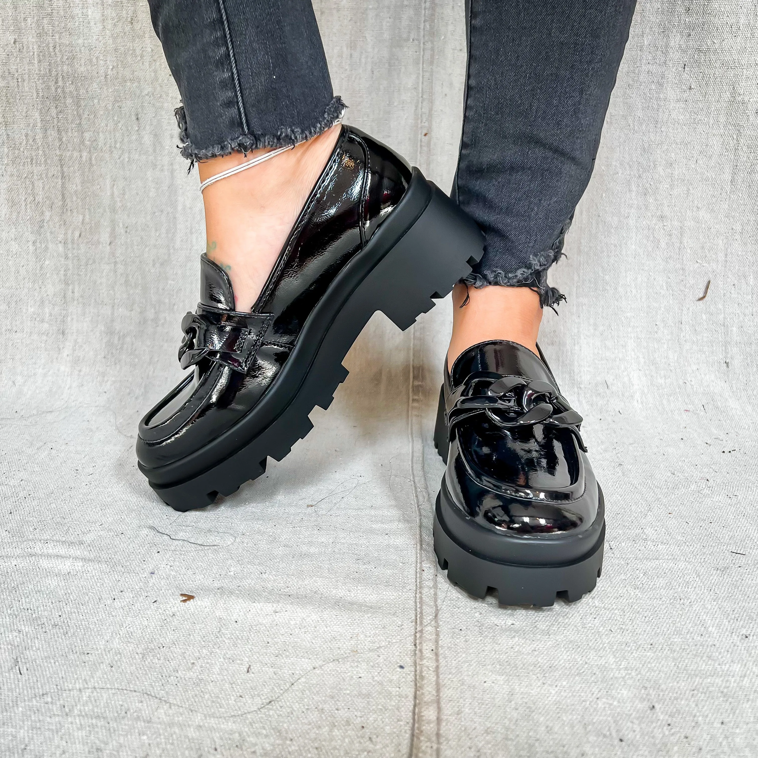Talitha Patent Leather Platform Loafer {Shushop}