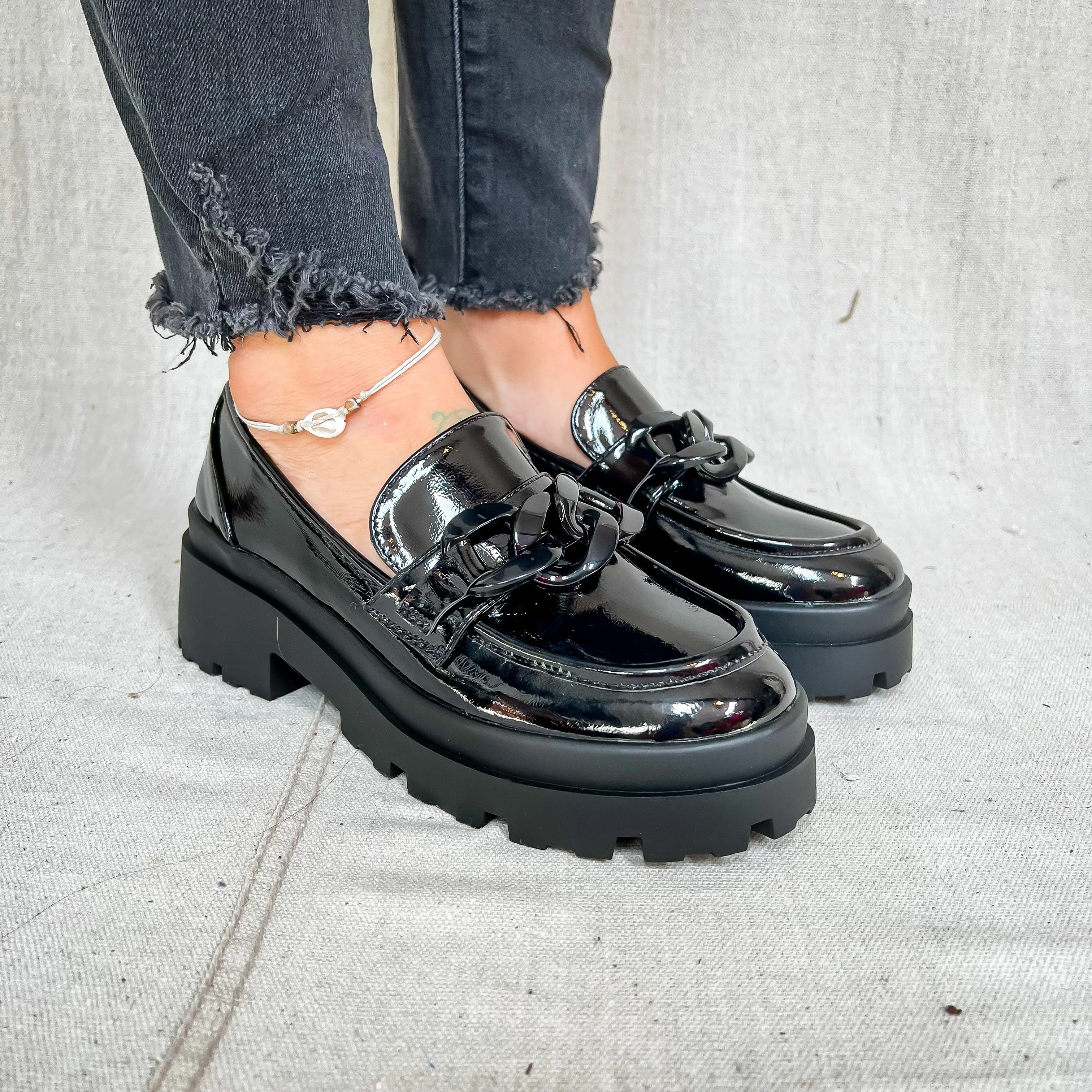 Talitha Patent Leather Platform Loafer {Shushop}