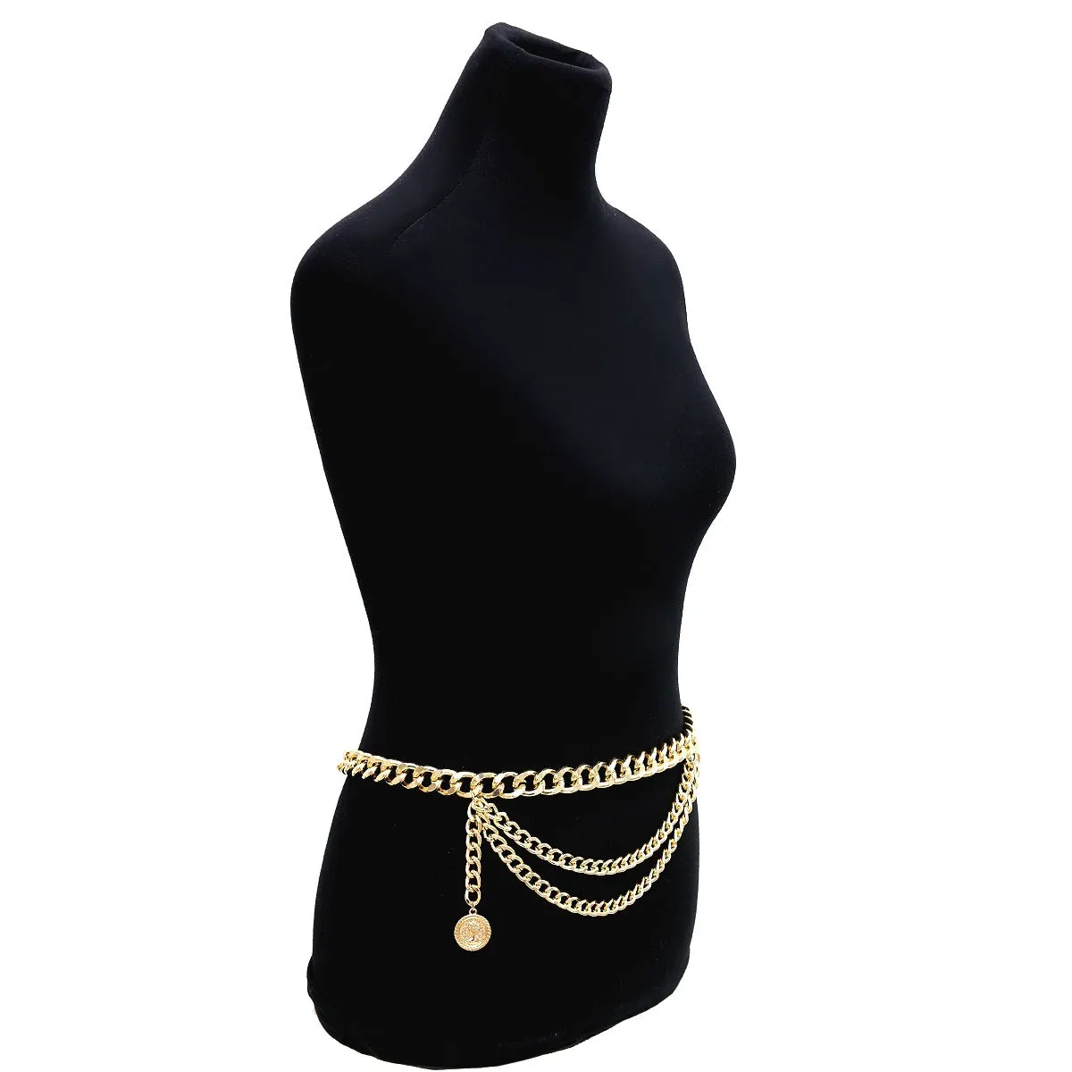 Tassel Gold Chain Belt