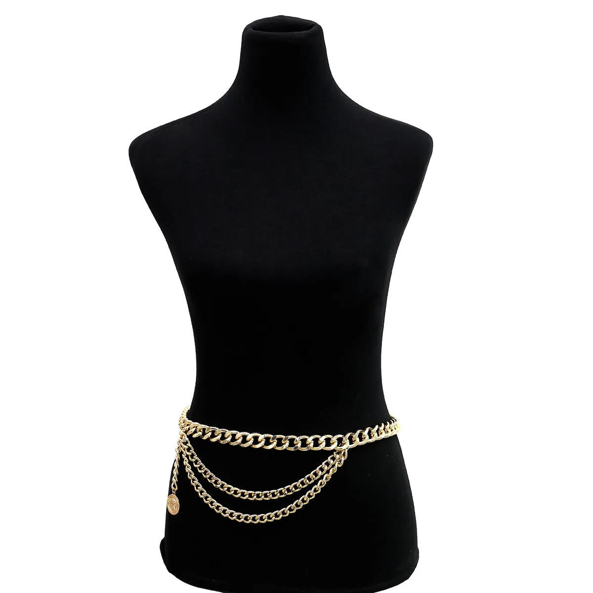 Tassel Gold Chain Belt