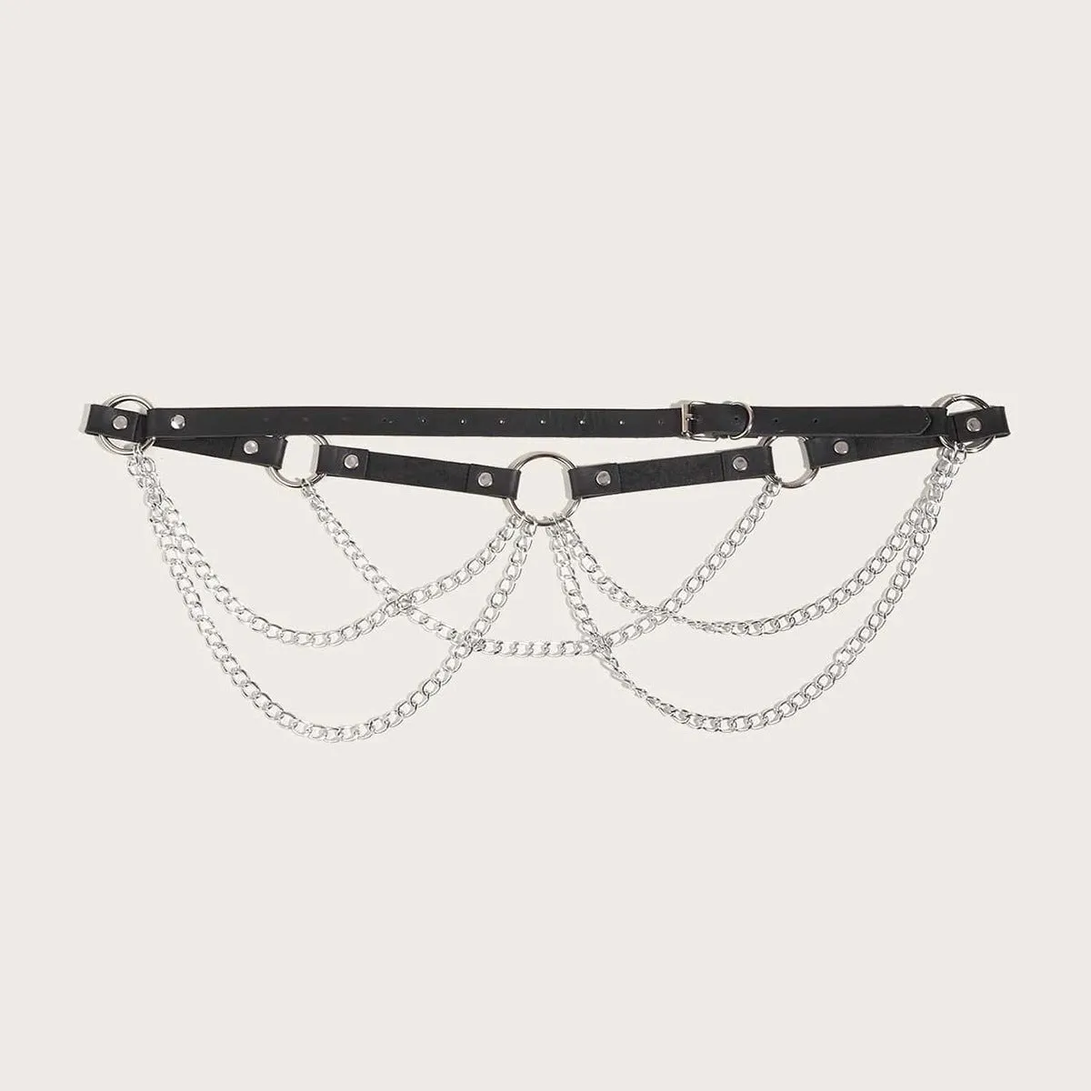 Tassel Leather Waist Chain