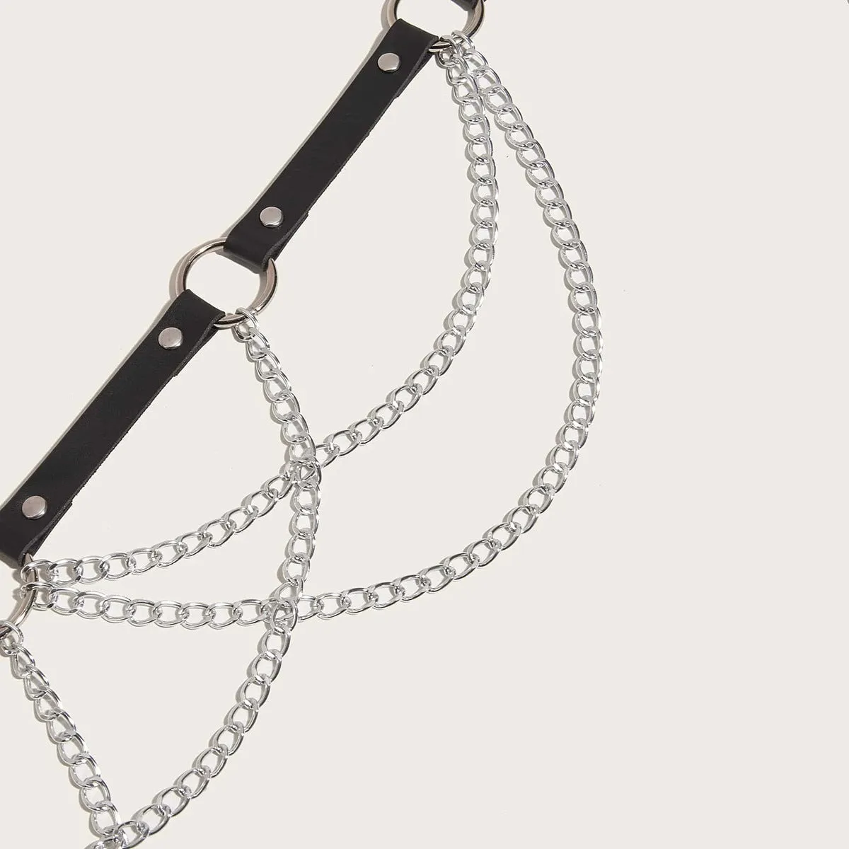 Tassel Leather Waist Chain