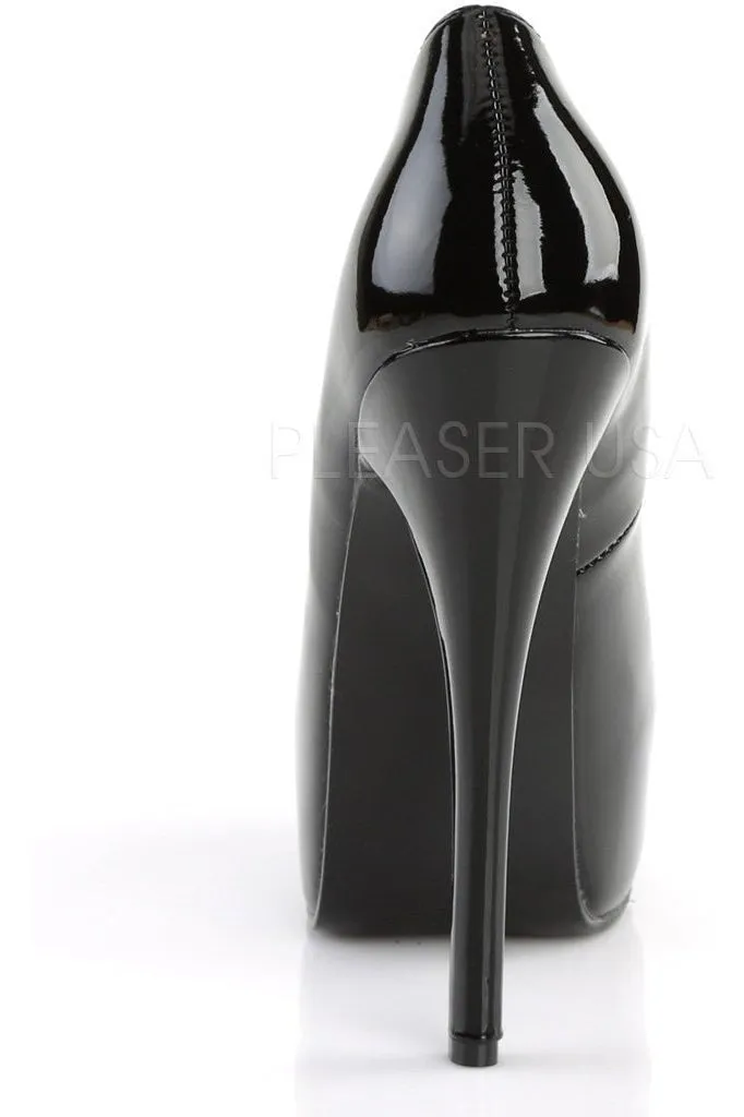TEEZE-06 Pump  | Black Patent