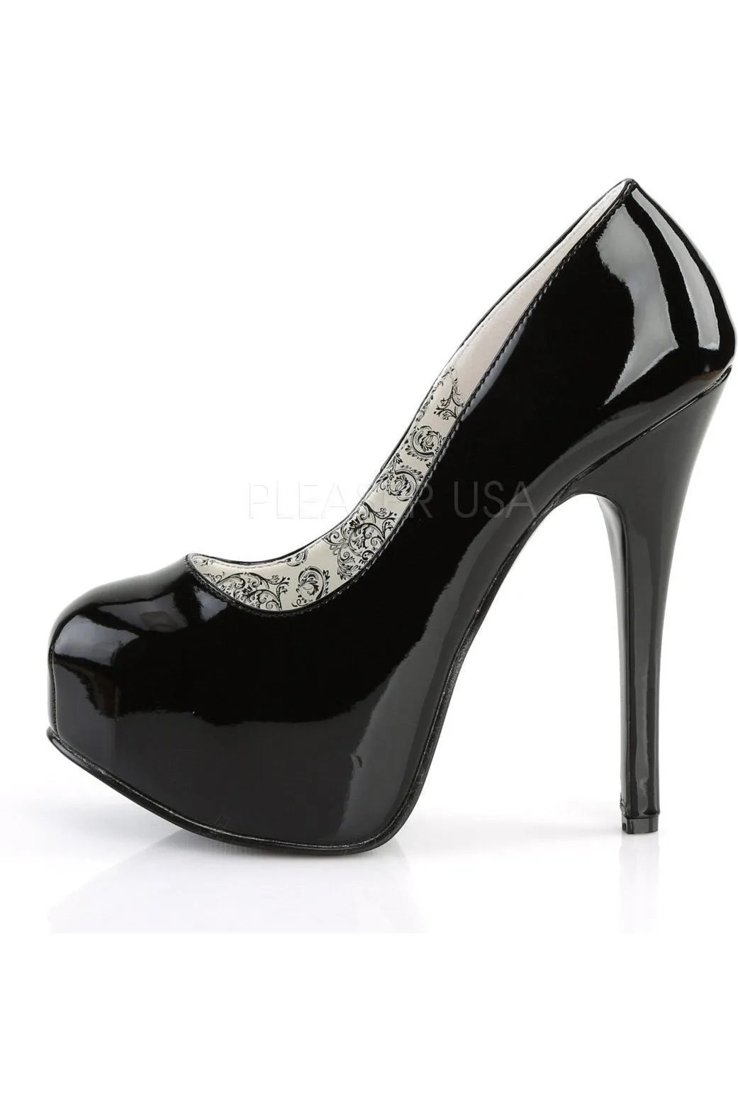 TEEZE-06 Pump  | Black Patent