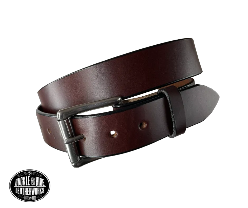 The "Winslow" Heavy Leather Belt