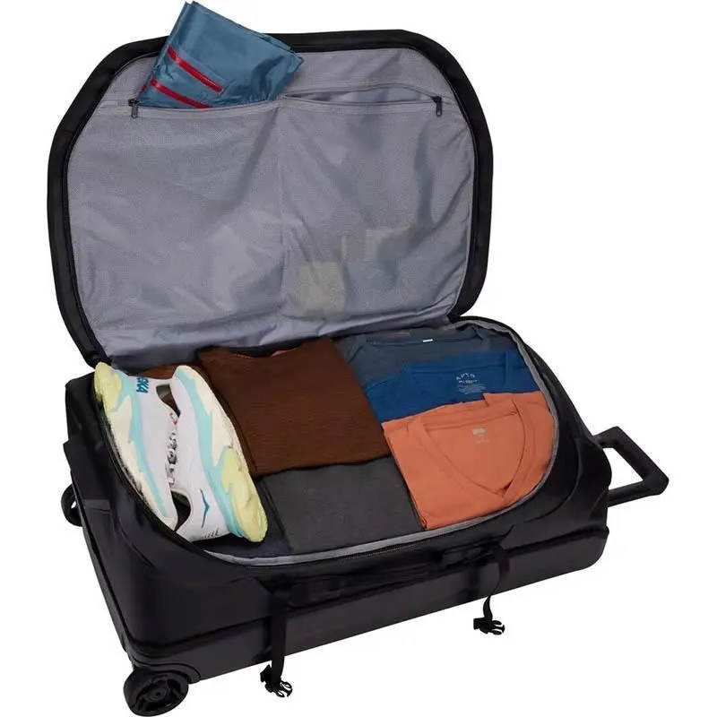 Thule Chasm check 110l in wheeled duffel suitcase black