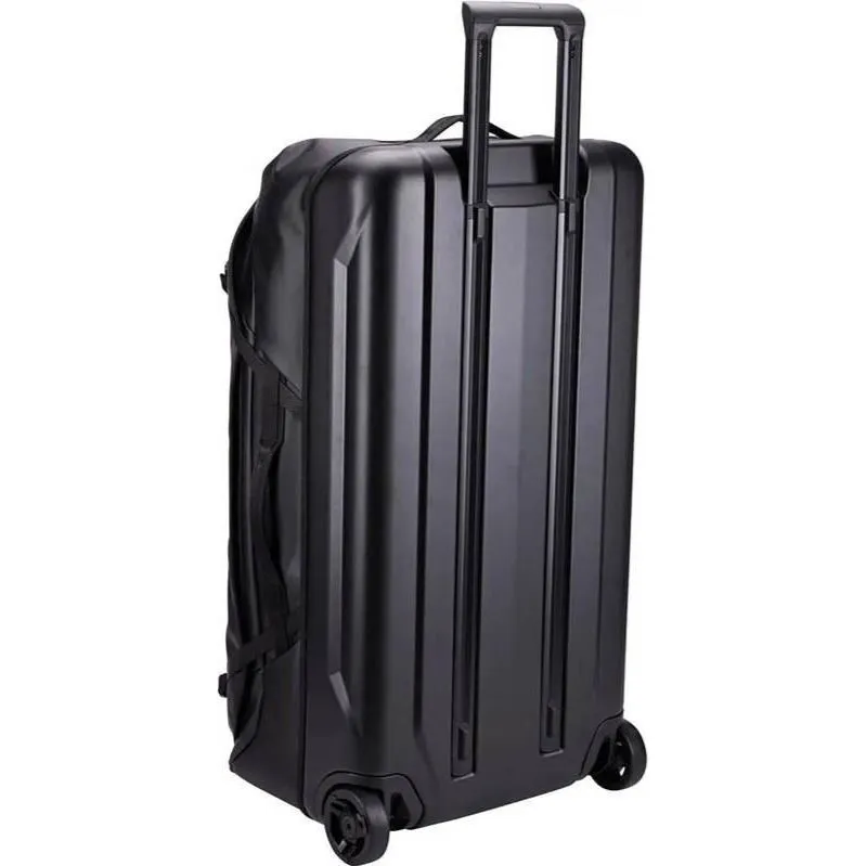 Thule Chasm check 110l in wheeled duffel suitcase black