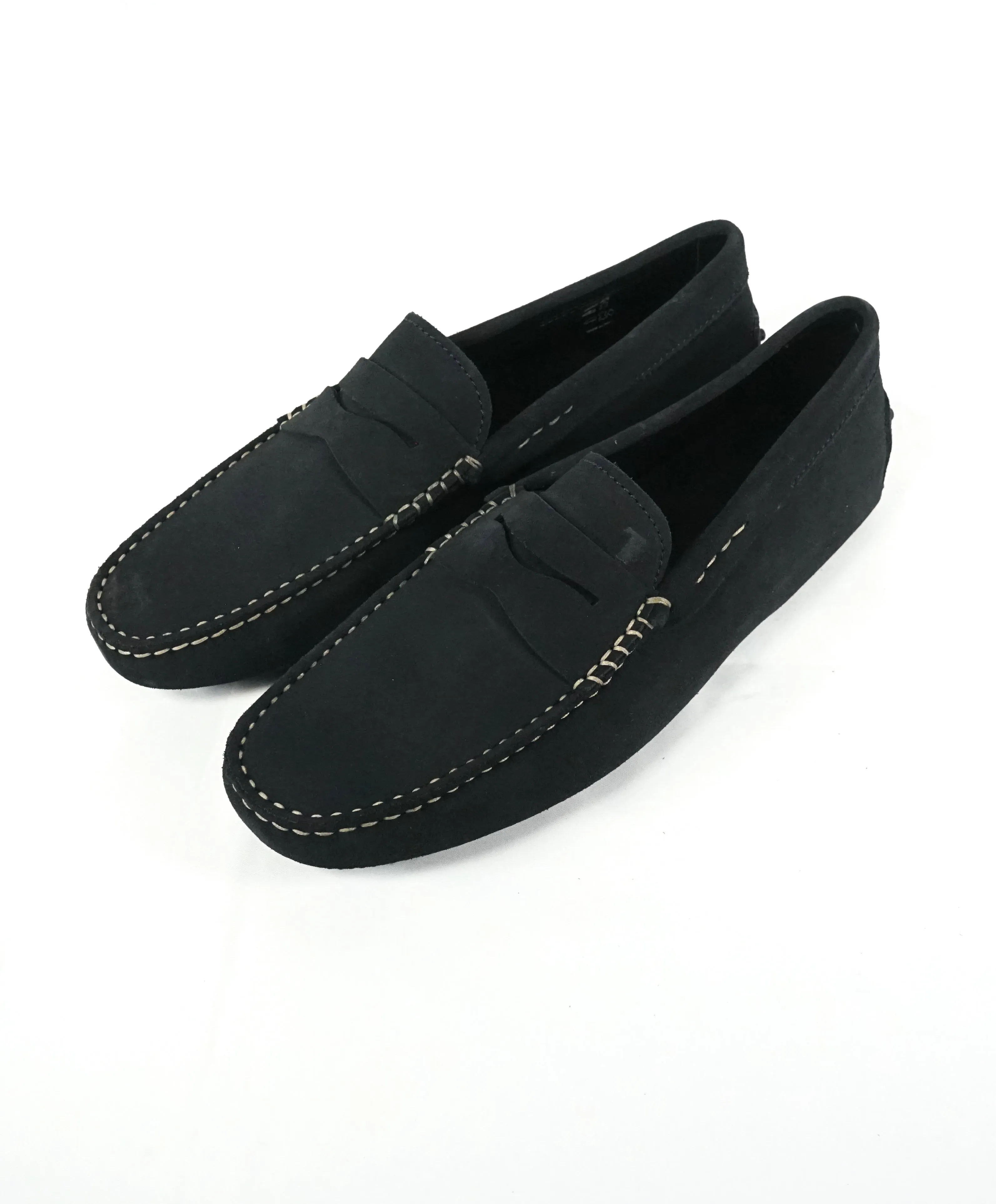 TOD’S -Gommini Laccetto Blue Suede Driving Loafers - 8.5