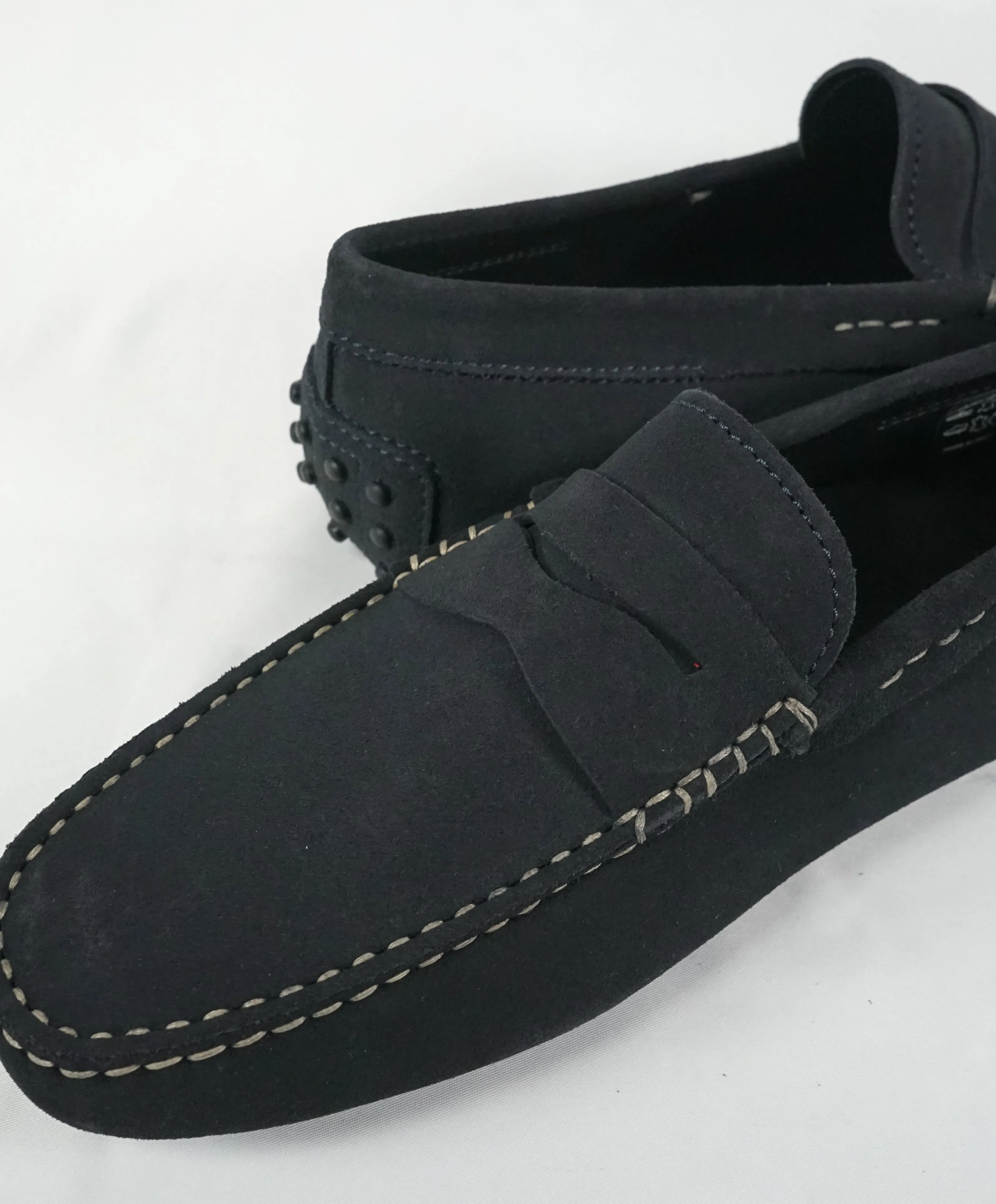 TOD’S -Gommini Laccetto Blue Suede Driving Loafers - 8.5
