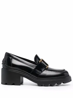 Tod's logo-plaque 60mm loafers