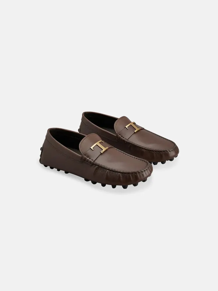Tods T Timeless Gommino Bubble in Leather