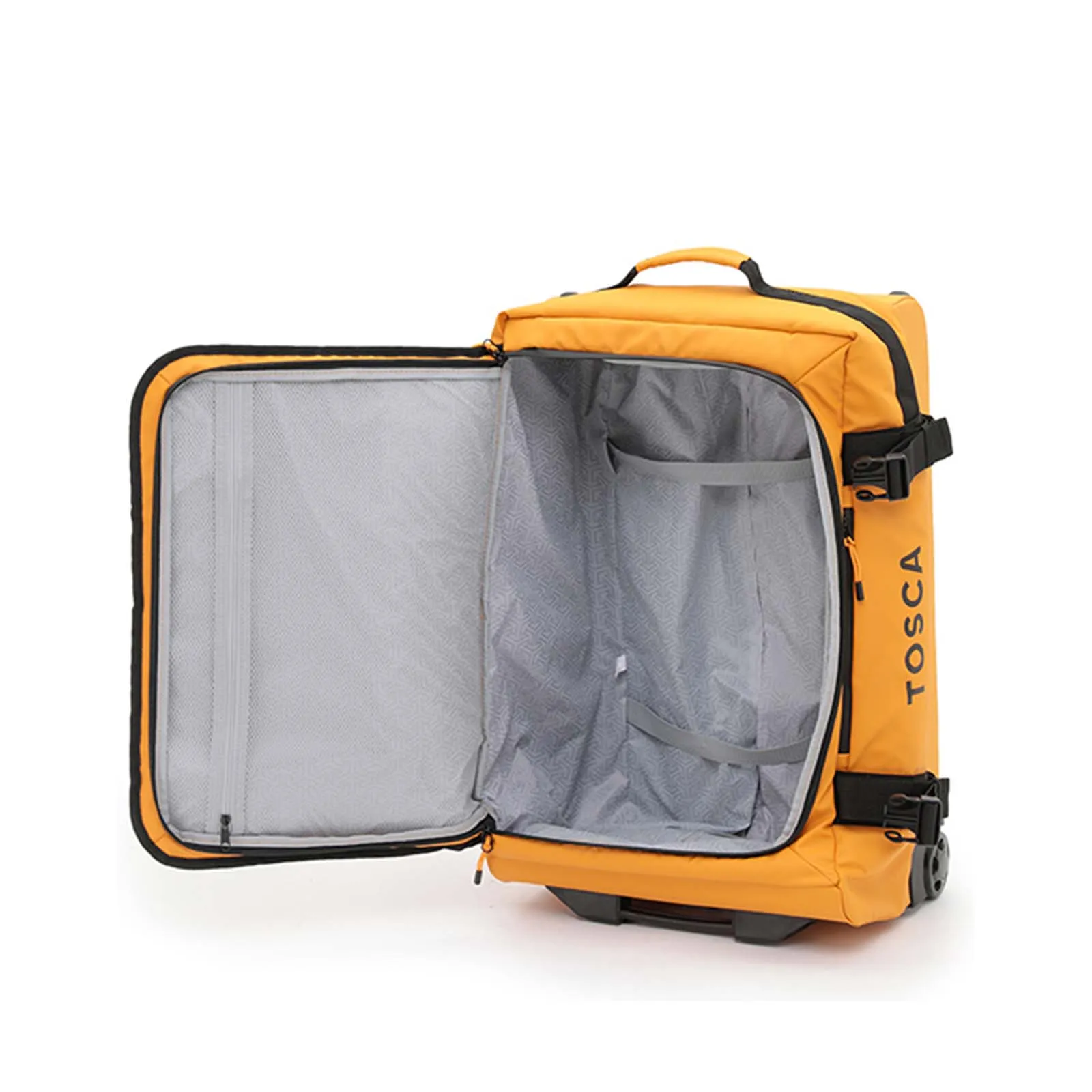 Tosca Delta Large Wheeled Duffel Bag Yellow
