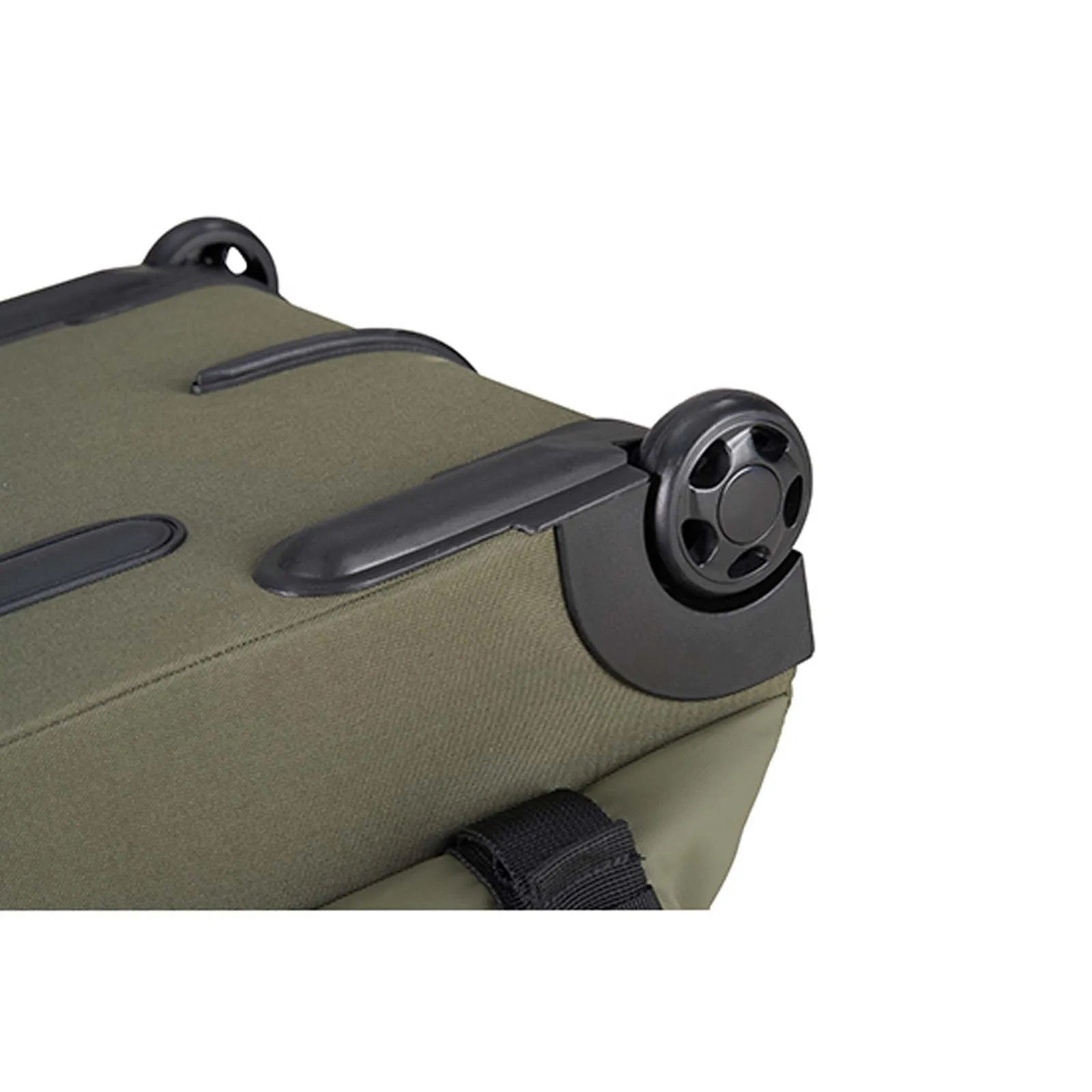 Tosca Delta Medium Wheeled Duffel Bag Khaki