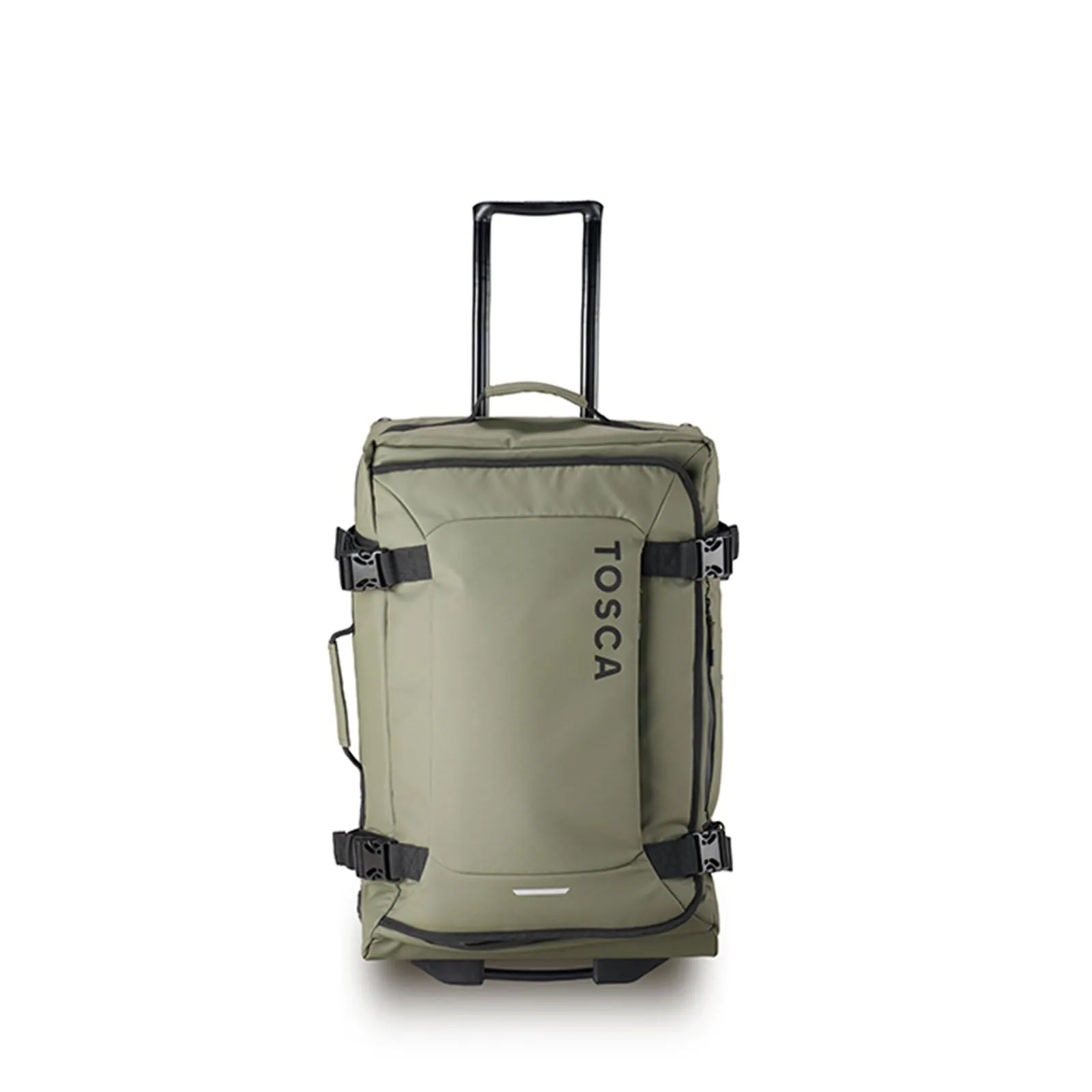 Tosca Delta Medium Wheeled Duffel Bag Khaki