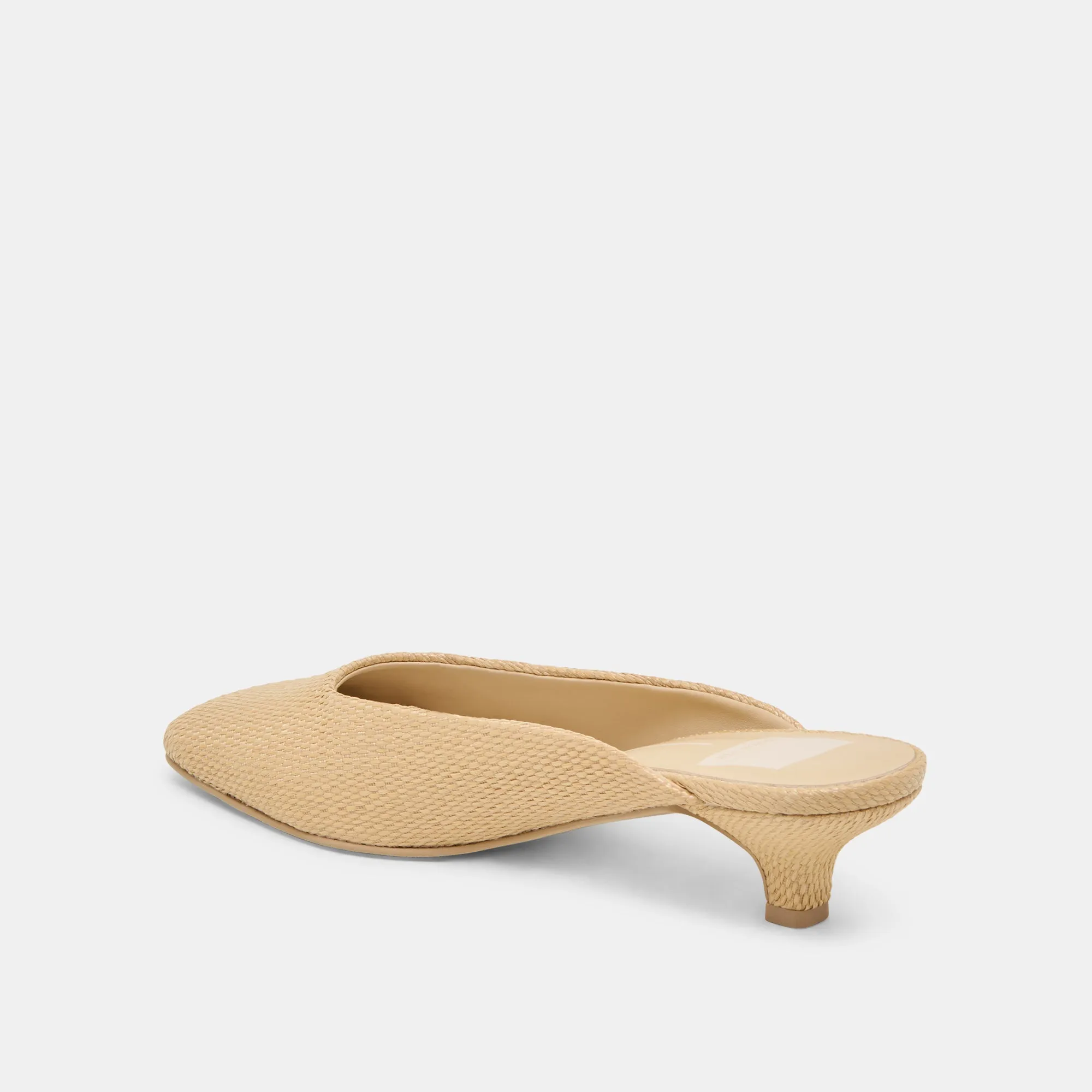 UMARA HEELS LT NATURAL RAFFIA