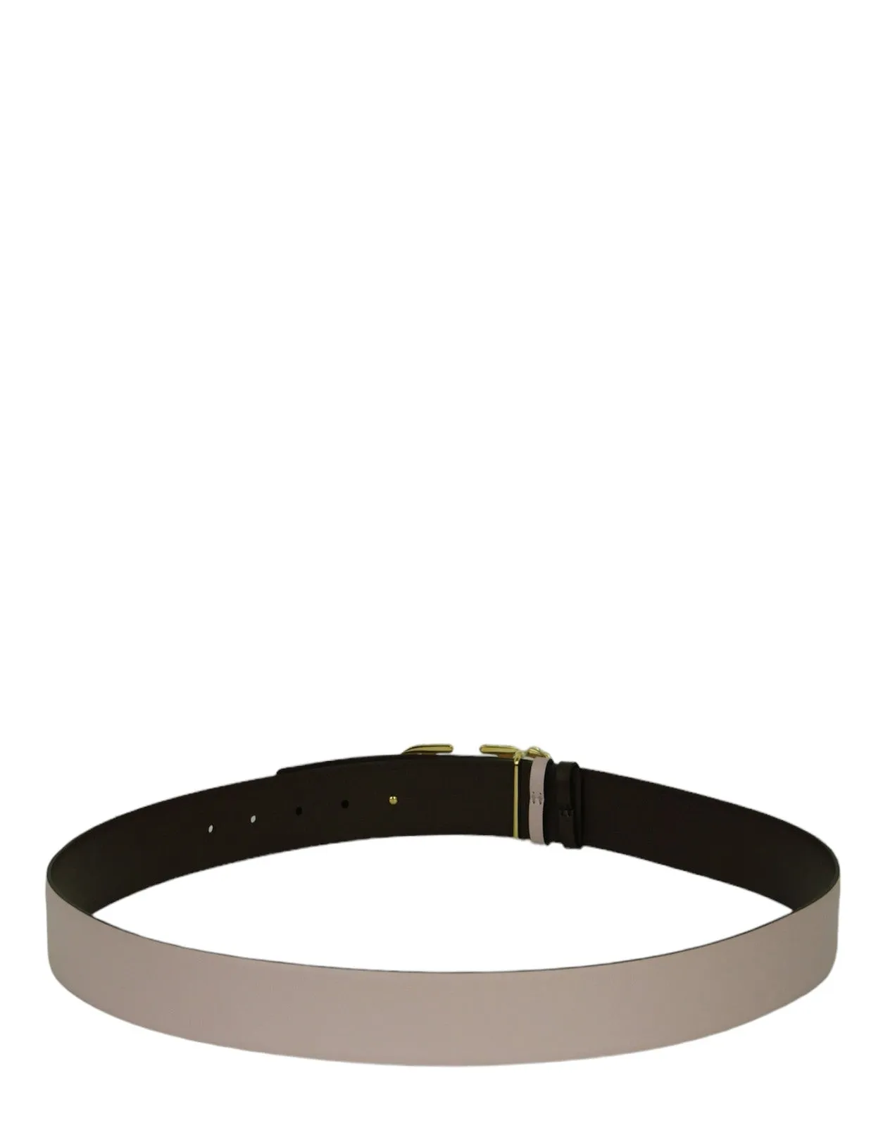 Valentino 40MM Pearl VLogo Signature Reversible Belt sz 100/40"