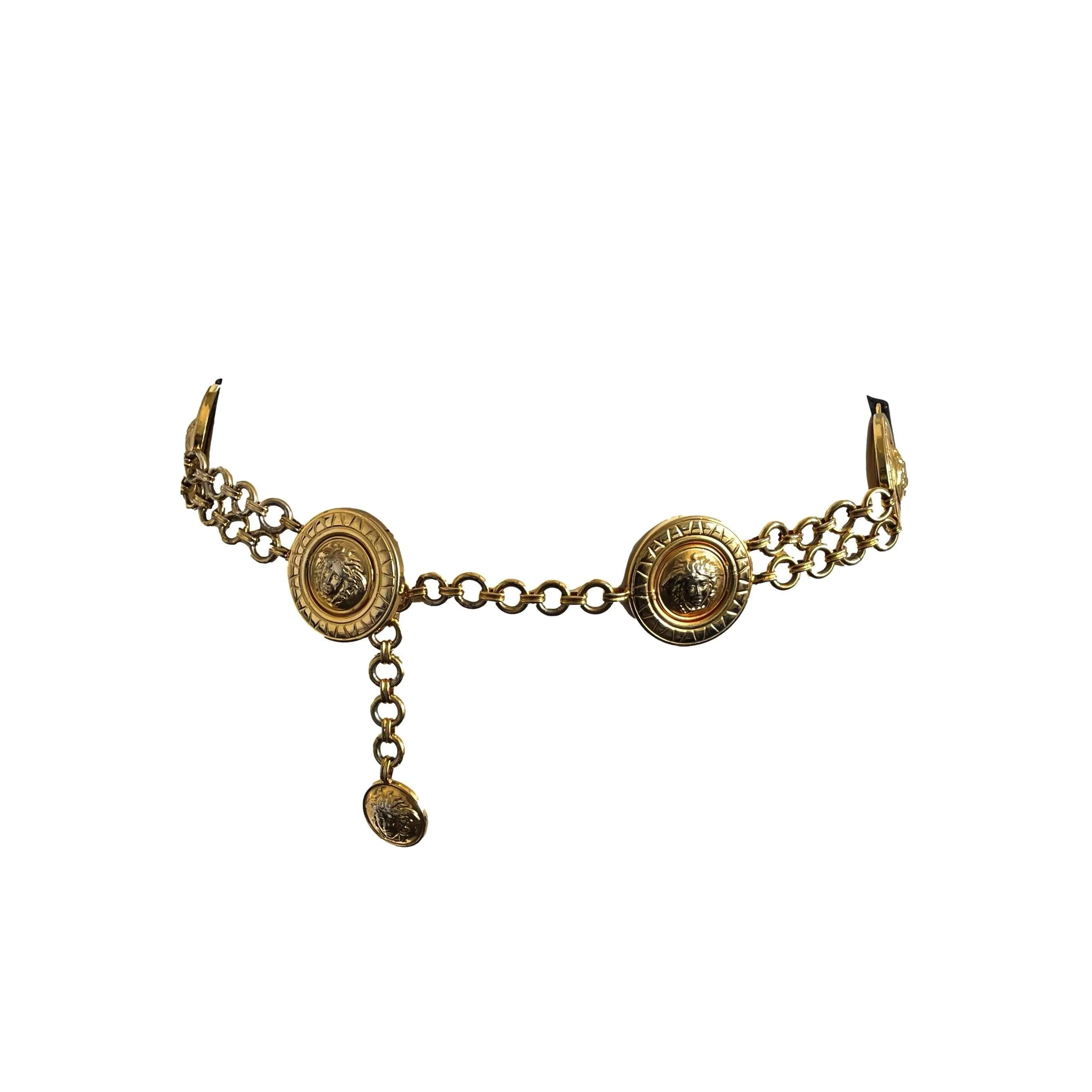 Versace Gold Chain Belt