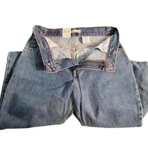 Vintage Levis 550 Relaxed Fit Tapered Leg Med Wash Mom Jeans, Misses 8 Medium