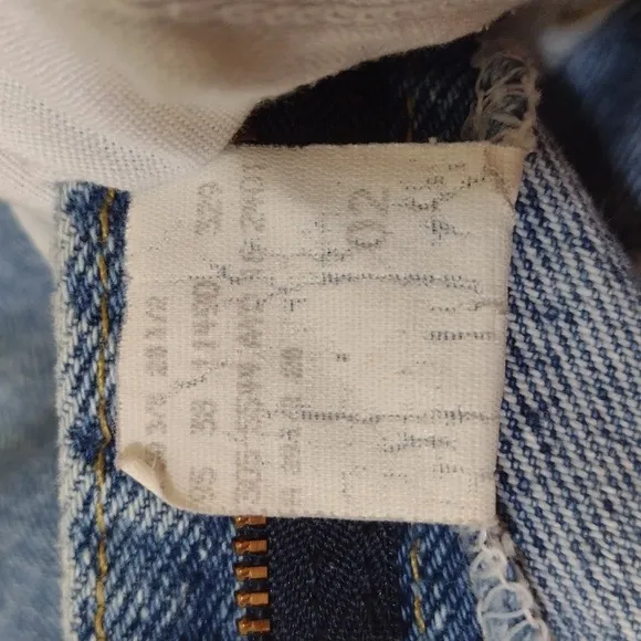 VTG Lee High-rise Tapered Non-stretch Mom Jeans 28x27