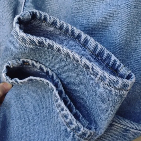 VTG Lee High-rise Tapered Non-stretch Mom Jeans 28x27