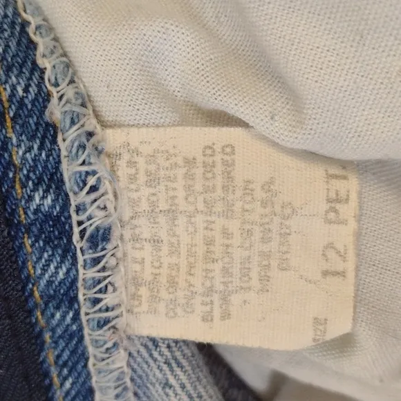 VTG Lee High-rise Tapered Non-stretch Mom Jeans 28x27