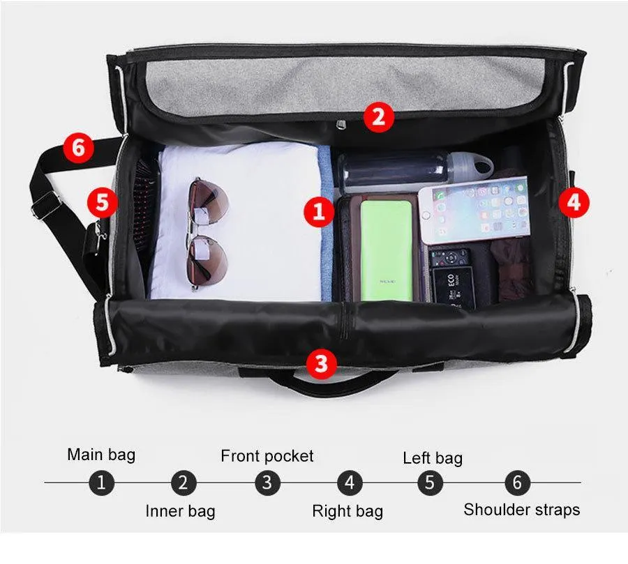 Waterproof 2 in 1 Travel Bag