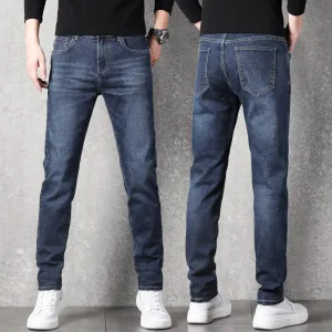 West Louis™ Stretch Slim Fit Fashion Designer Denim Jeans