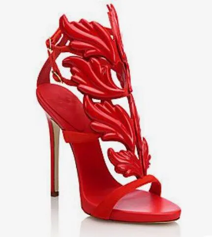 Wing Strap Ankle Strap Shoes