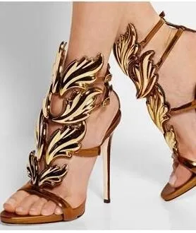 Wing Strap Ankle Strap Shoes