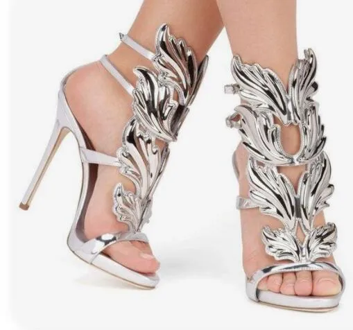 Wing Strap Ankle Strap Shoes