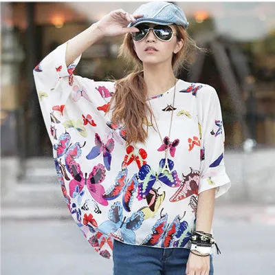 Women Blouses New Arrival 2017 Plus Size Women Clothing Summer Blouse Shirt Woman Vintage Chiffon Shirts Tops Chemise Femme