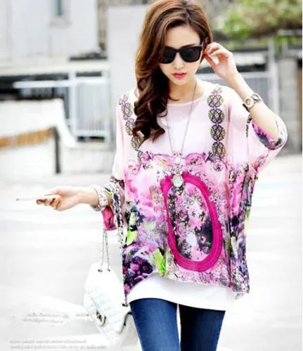Women Blouses New Arrival 2017 Plus Size Women Clothing Summer Blouse Shirt Woman Vintage Chiffon Shirts Tops Chemise Femme
