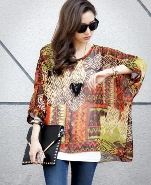 Women Blouses New Arrival 2017 Plus Size Women Clothing Summer Blouse Shirt Woman Vintage Chiffon Shirts Tops Chemise Femme