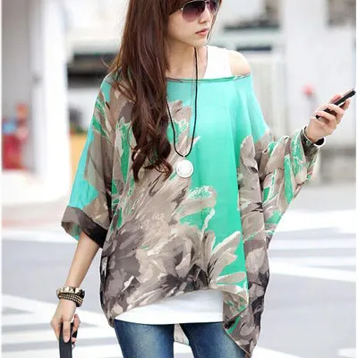 Women Blouses New Arrival 2017 Plus Size Women Clothing Summer Blouse Shirt Woman Vintage Chiffon Shirts Tops Chemise Femme
