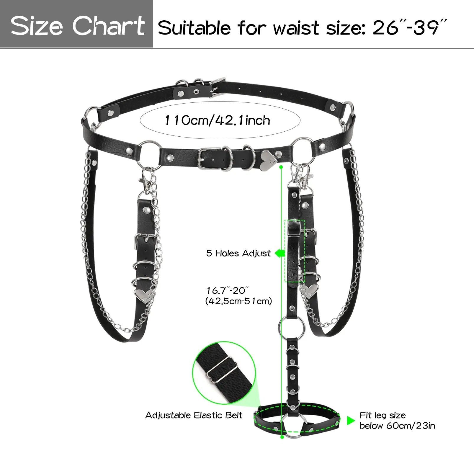 Women Halloween Waist Belts Dance Club Party Sexy Western Belt