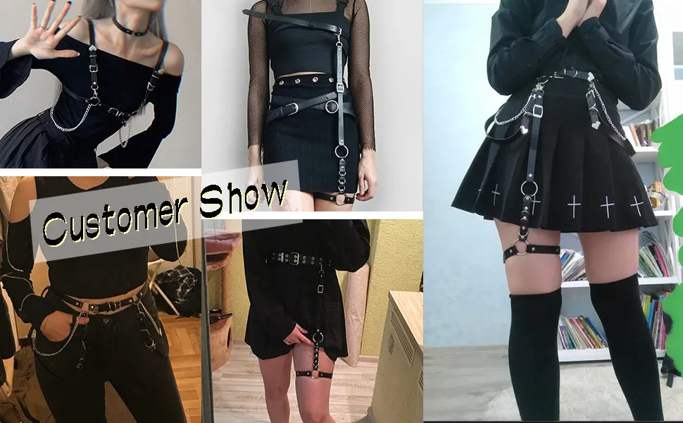 Women Halloween Waist Belts Dance Club Party Sexy Western Belt
