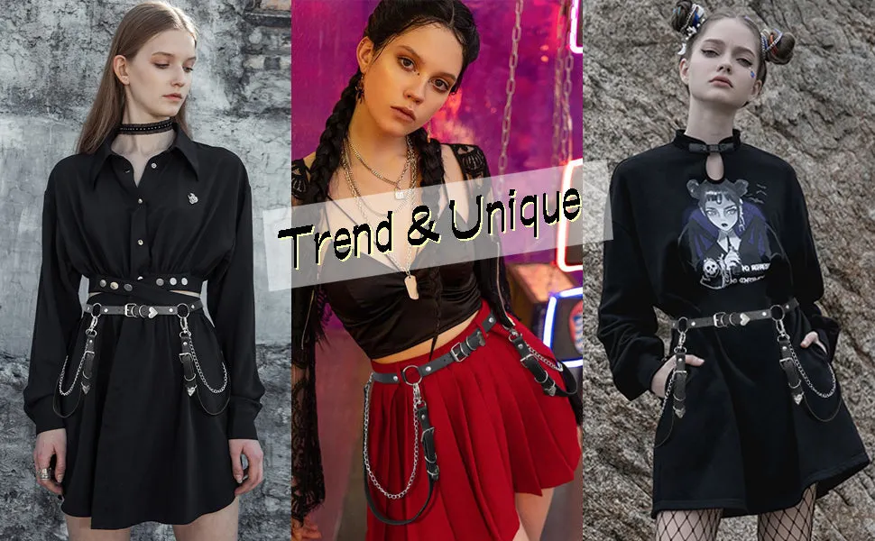 Women Halloween Waist Belts Dance Club Party Sexy Western Belt