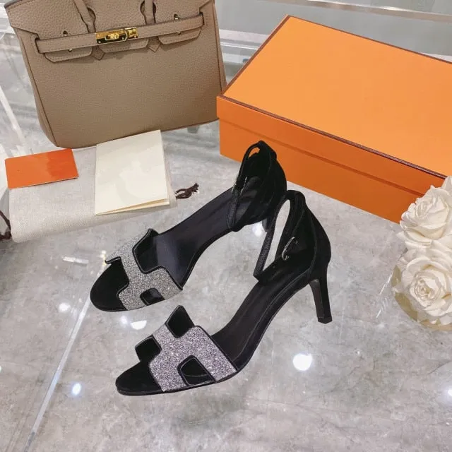 Women Sexy Thin Heels Sandals
