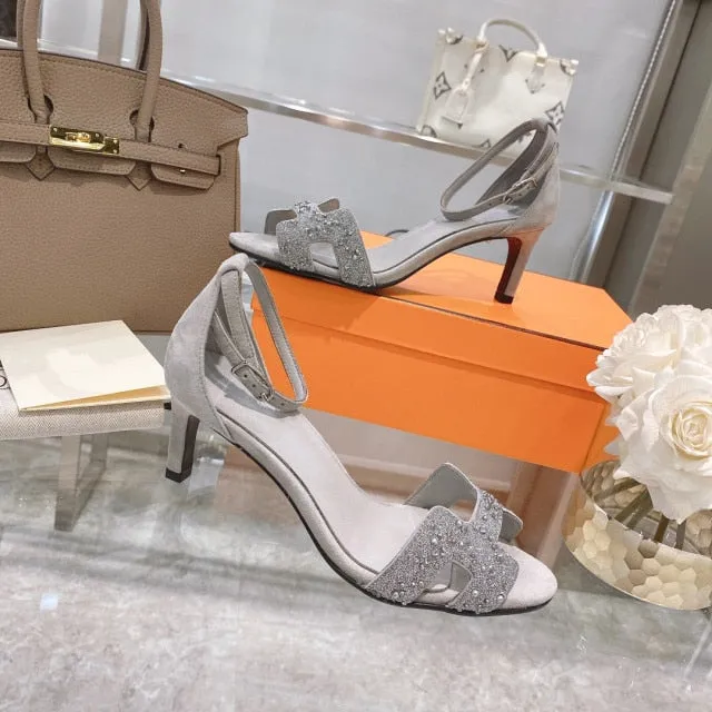 Women Sexy Thin Heels Sandals