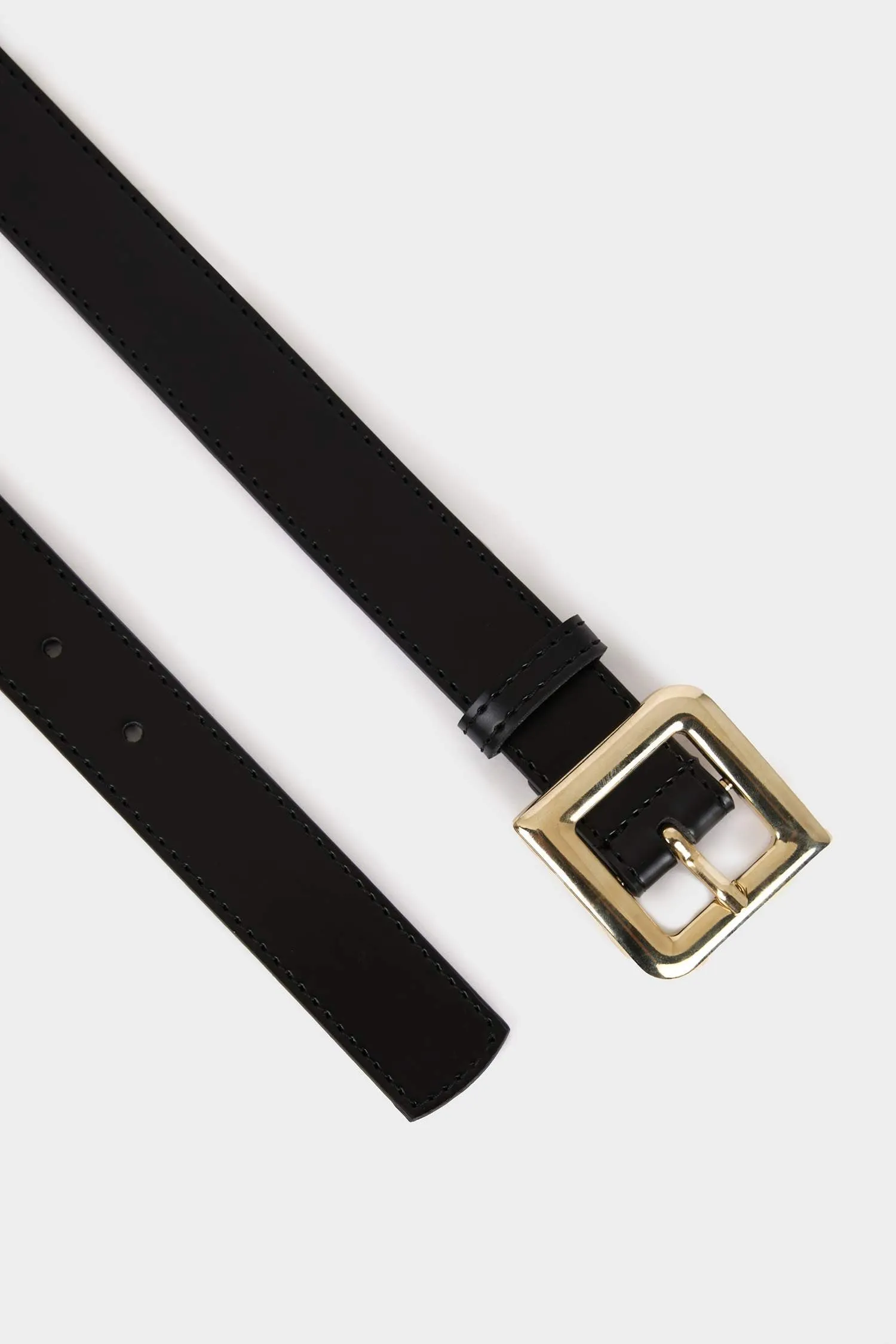 Women's Faux Leather Jean Belt