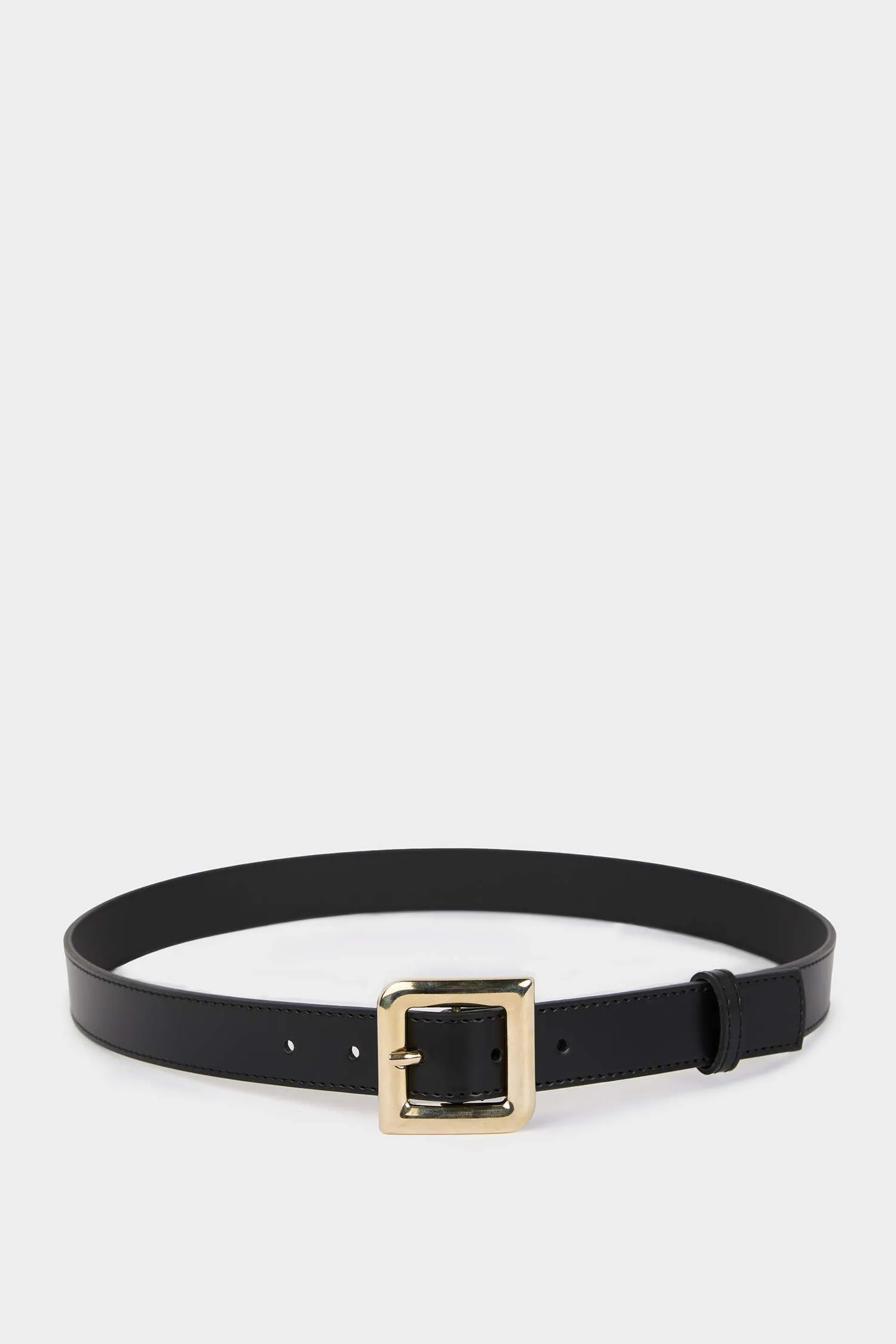 Women's Faux Leather Jean Belt