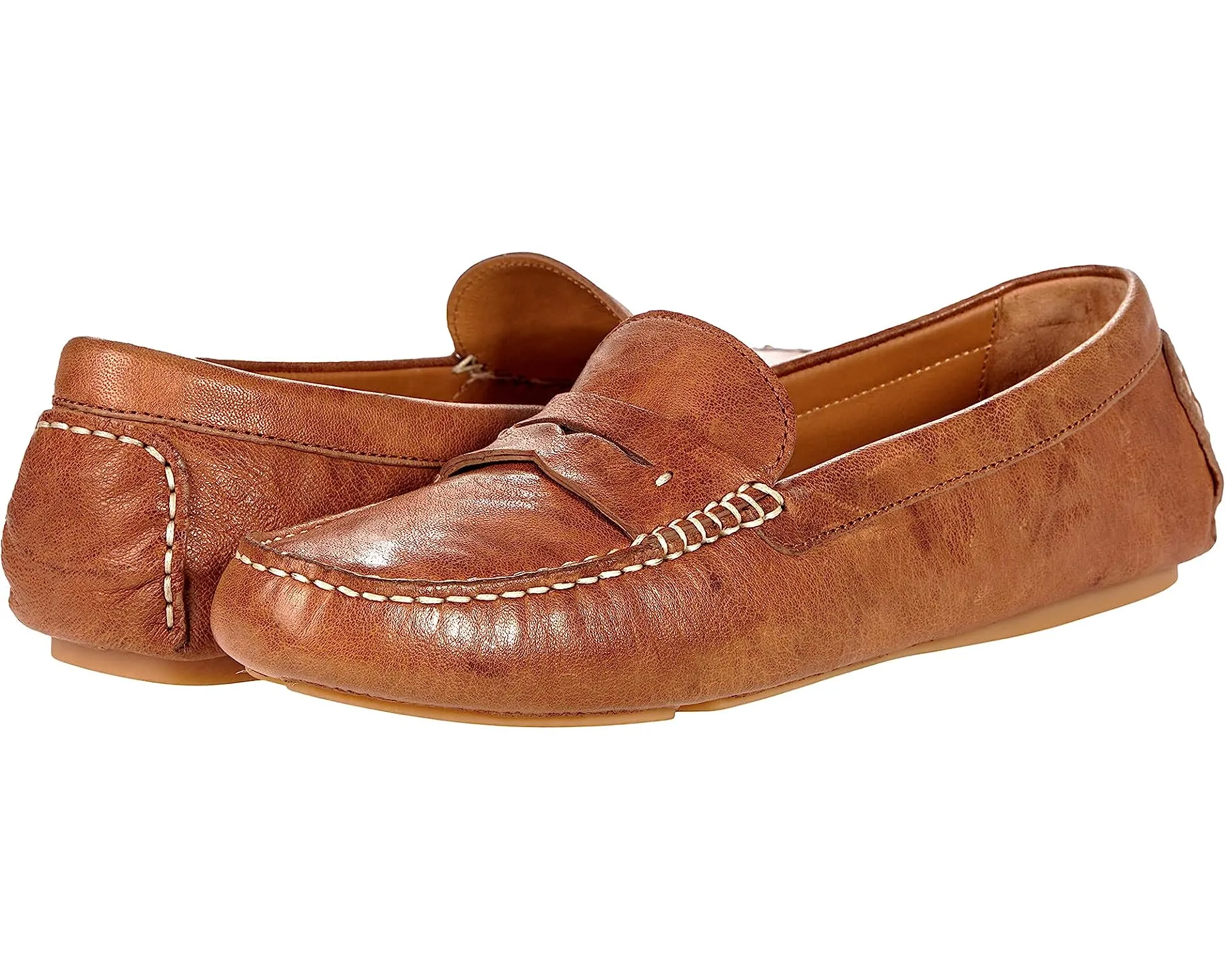 Women's Johnston & Murphy | Maggie Penny Loafers | Tan