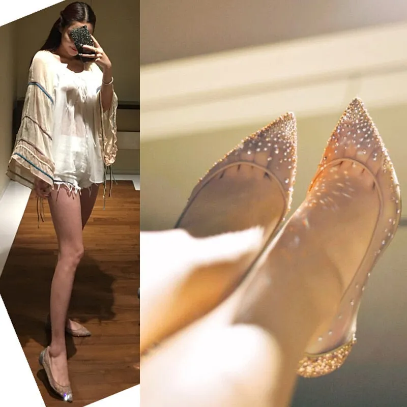 Women's Point Shoes Lace Pumps