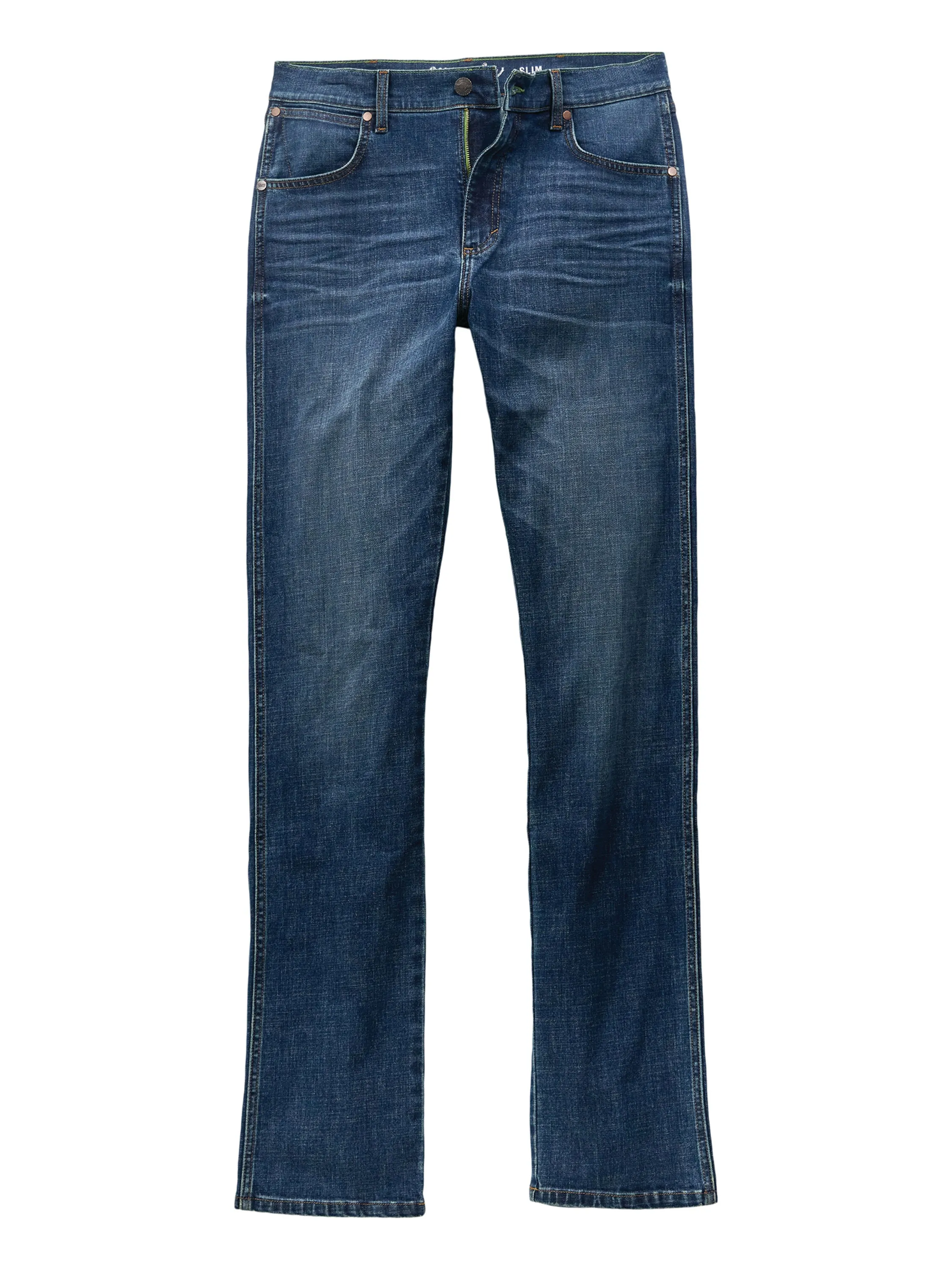 Wrangler Men's Retro Slim Straight Blue Jean