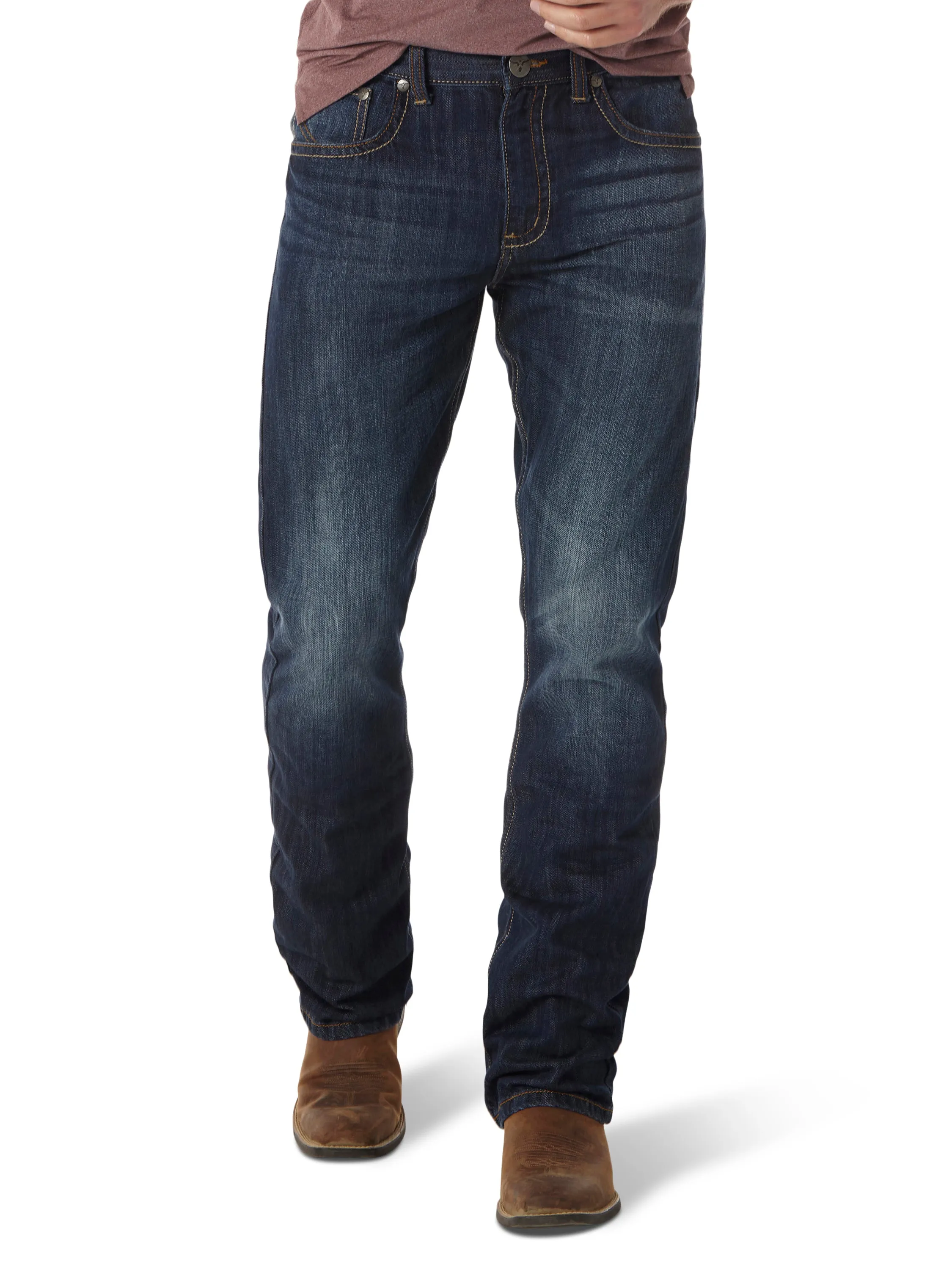 Wrangler Men's River Denim 20X Vintage Bootcut Jean