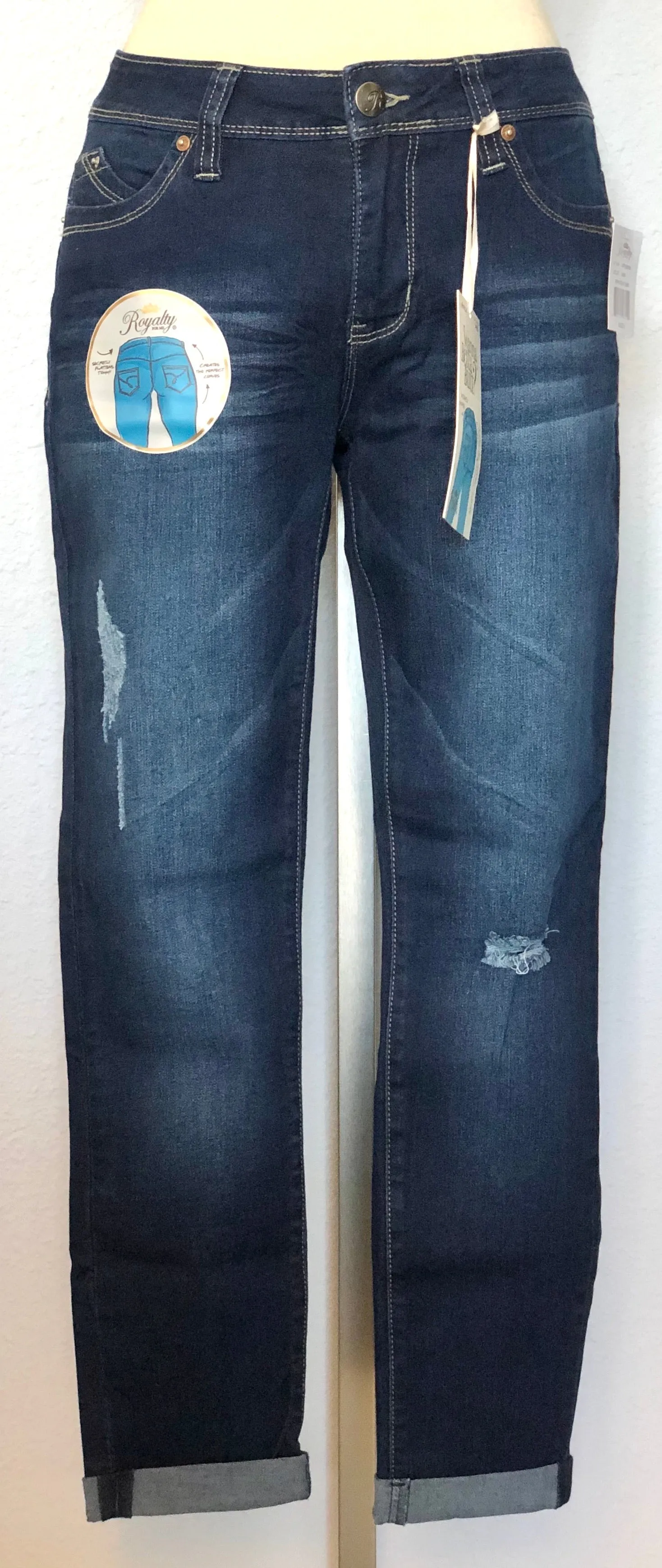 WWB CUFFED ANKLE JEANS