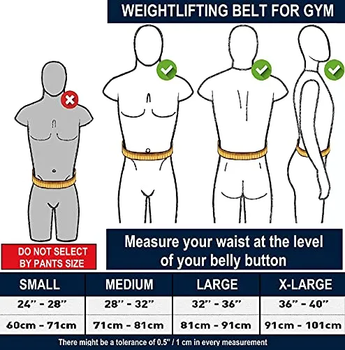 XTRIM Men's Gym Belt (Grey, XL)
