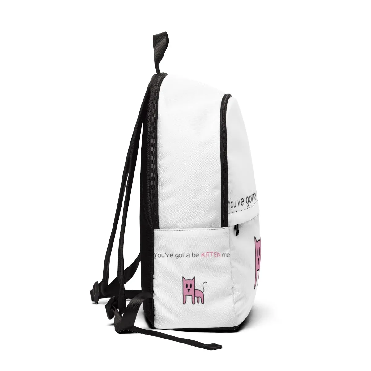 You've gotta be kitten Unisex Fabric Backpack