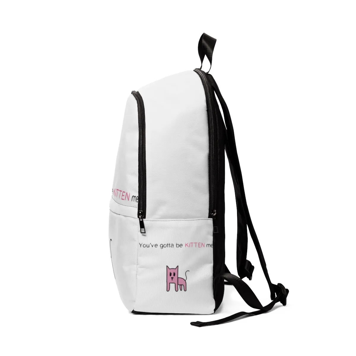 You've gotta be kitten Unisex Fabric Backpack